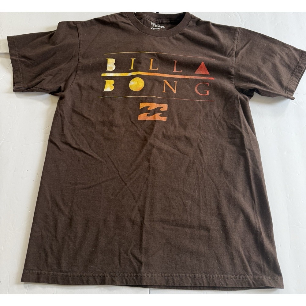 Billabong Men's  Brown T-shirt Large